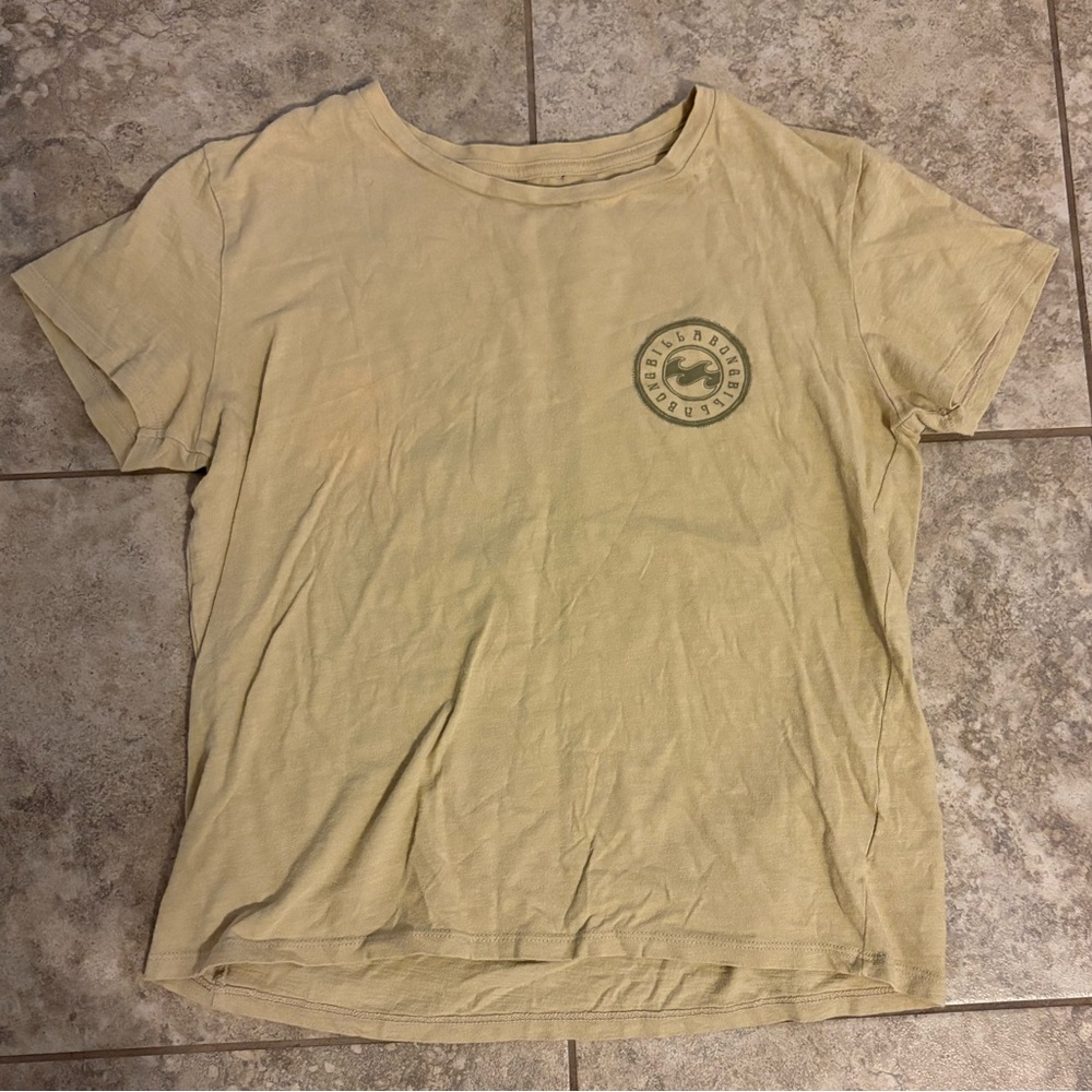 Billabong Beige Graphic Tee